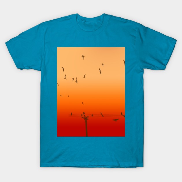 Sunrise T-Shirt by aanygraphic